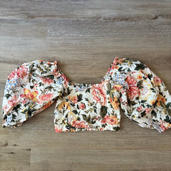 Faithfull The Brand Floral Top Pietra Top Teatro Floral Print - Picture 3 of 5